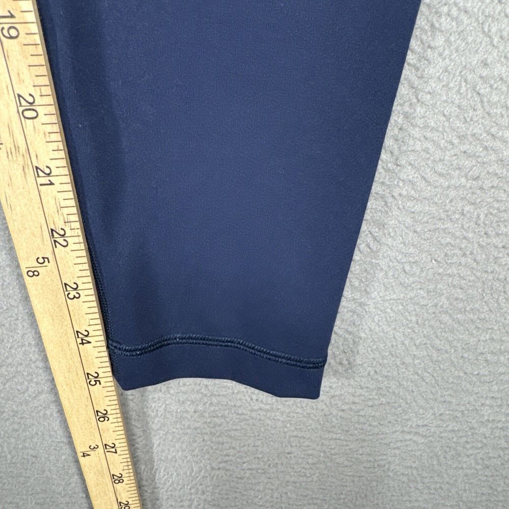 Lululemon Wunder Train High Rise Tight 24x25 Blue Leggings Crop‎ Athleisure Gym - Picture 5 of 10